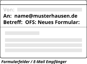 Illustration E-Mail Empfänger